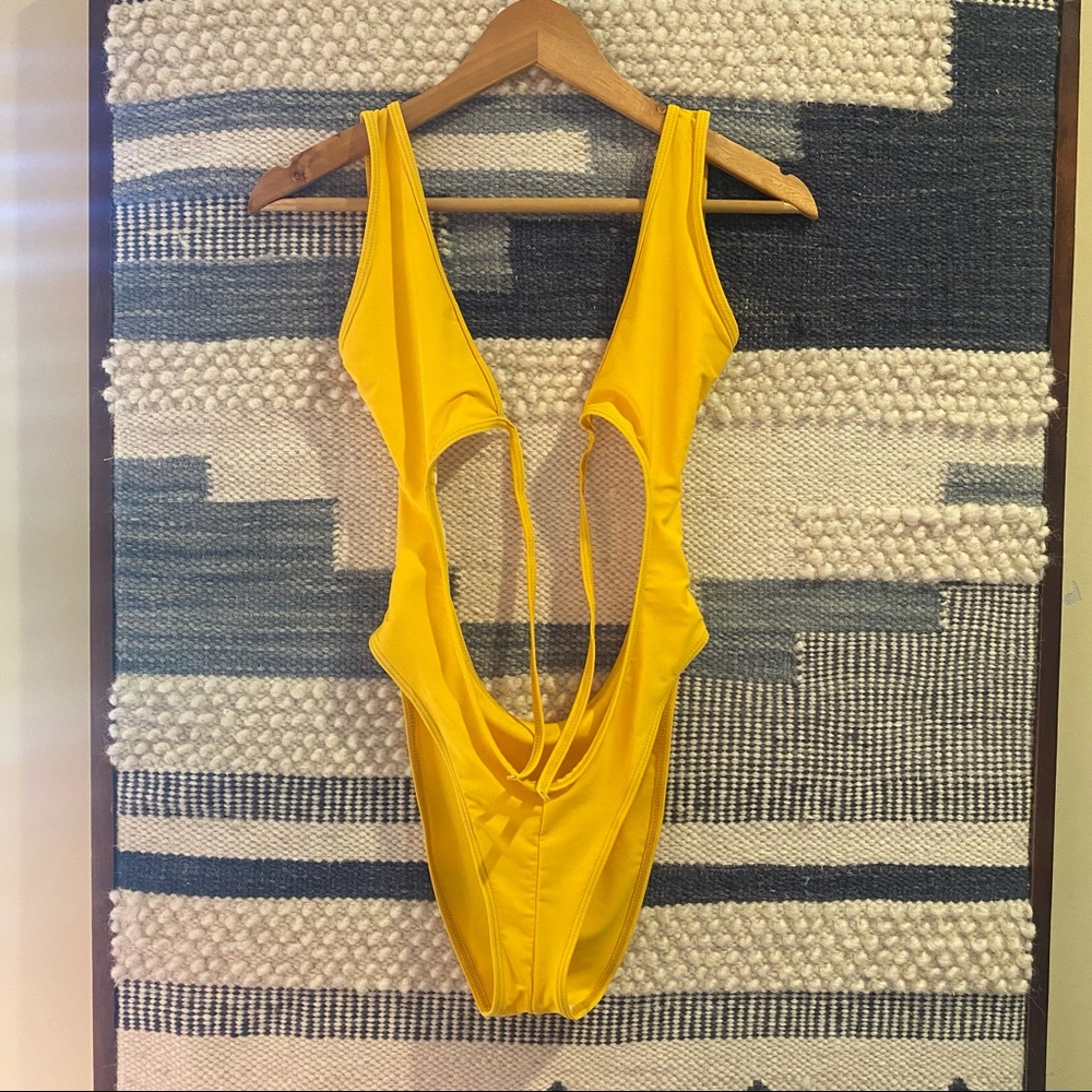 Gold Swimsuit